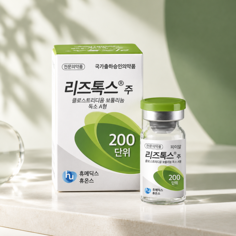 리즈톡스® 200단위 프리미엄 제품 광고